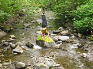 Hike near Lake Quinault